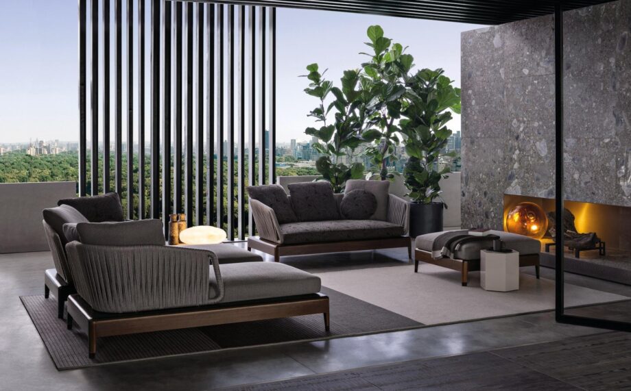 Indiana кушетка Minotti