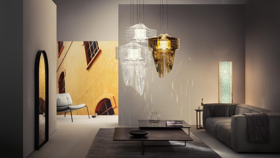 Aria Transparent подвесной светильник Slamp