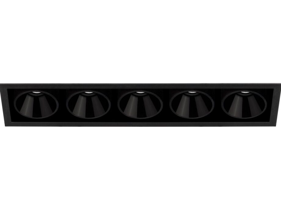 Black Foster Recessed 5 спот Arkoslight