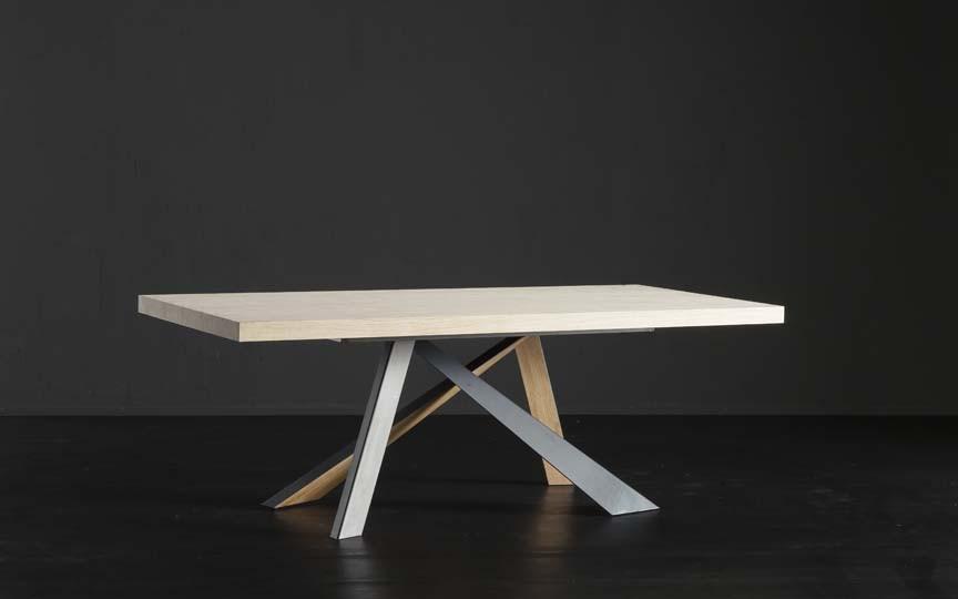 Nizza + Metal/legno стол Altacorte