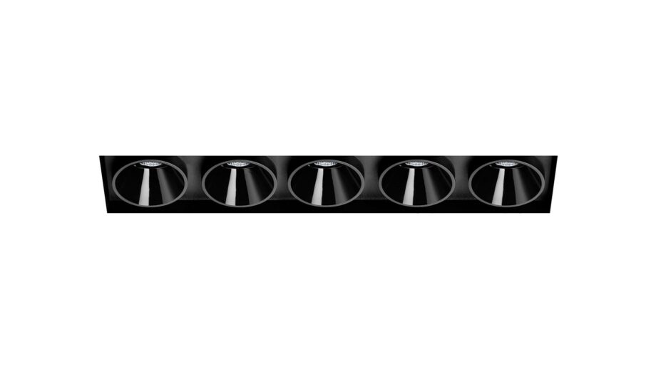 Black Foster Asymmetric Trimless 5 спот Arkoslight