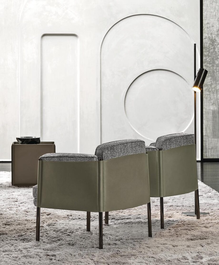 Shelley Lounge небольшое кресло Minotti