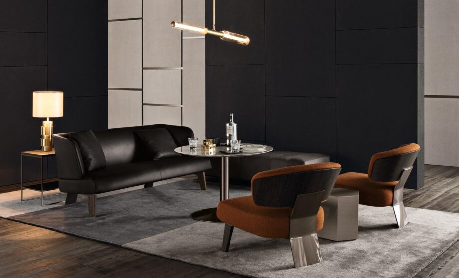 Reeves Lounge диван Minotti