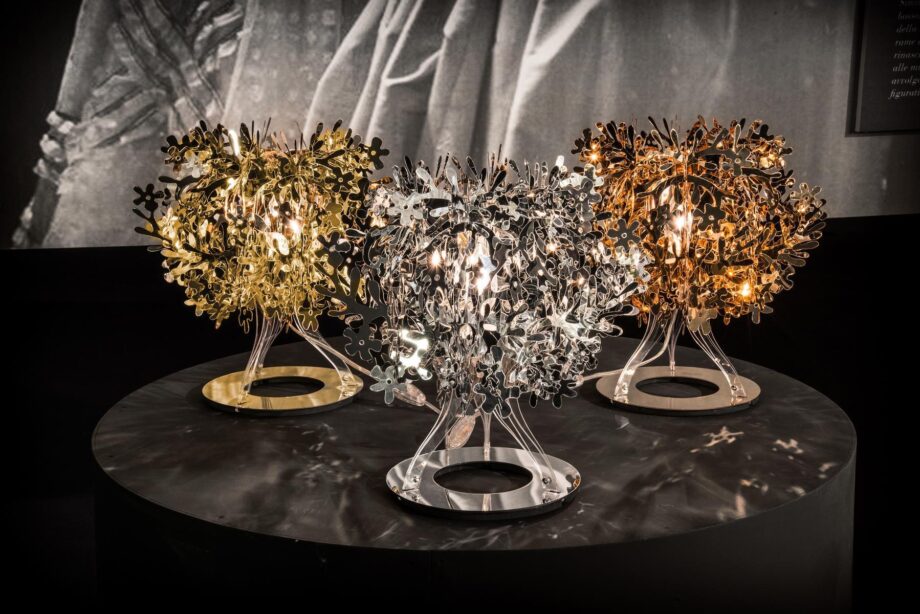 Fiorellina Gold настольная лампа Slamp