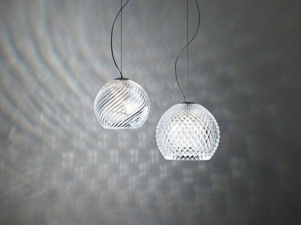 Diamond Swirl подвесной светильник Fabbian