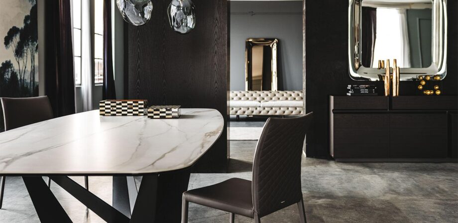 Skorpio Keramik стол Cattelan Italia