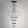 Wireflow Chandelier 0374