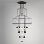 Wireflow Chandelier 0374