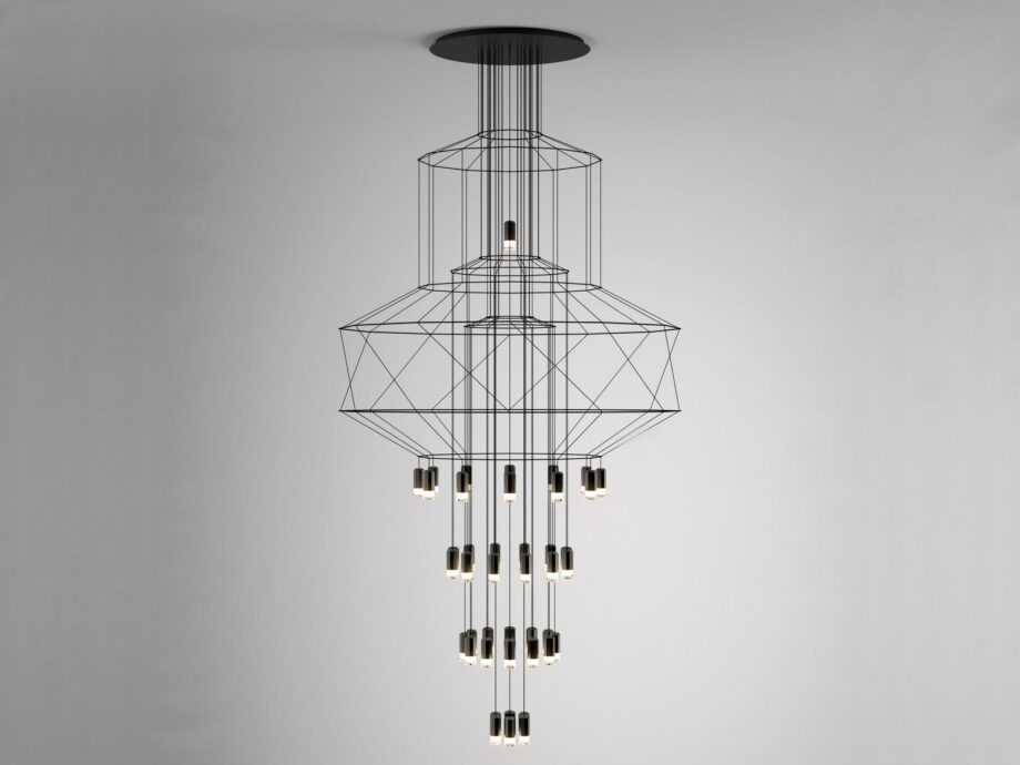 Wireflow Chandelier 0374 подвесной светильник Vibia