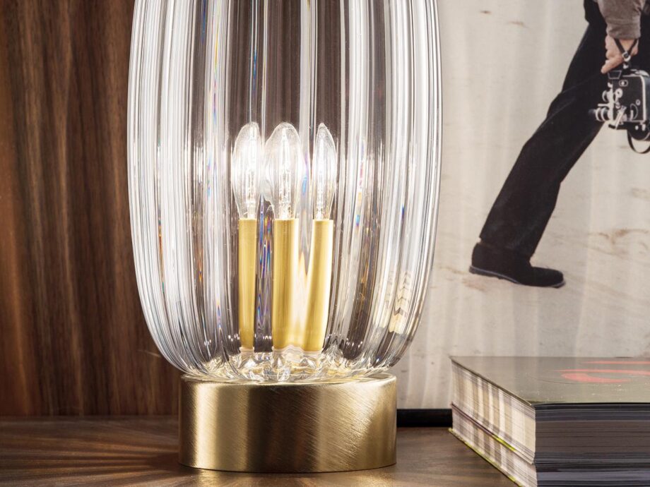 Glass Ve 1049 Tl1 G / Tl1 P настольная лампа Masiero