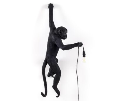 The Monkey Lamp Black Hanging