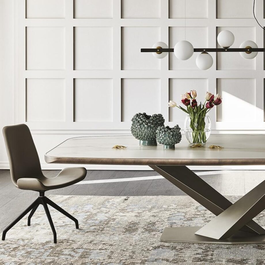 Stratos Keramik Premium стол Cattelan Italia