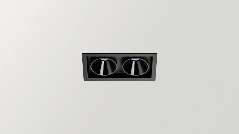 Black Foster Recessed 2 спот Arkoslight