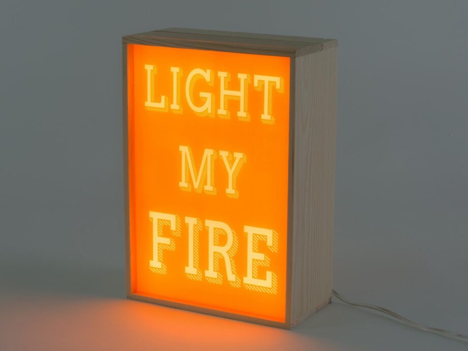 Light My Fire настольная лампа Seletti