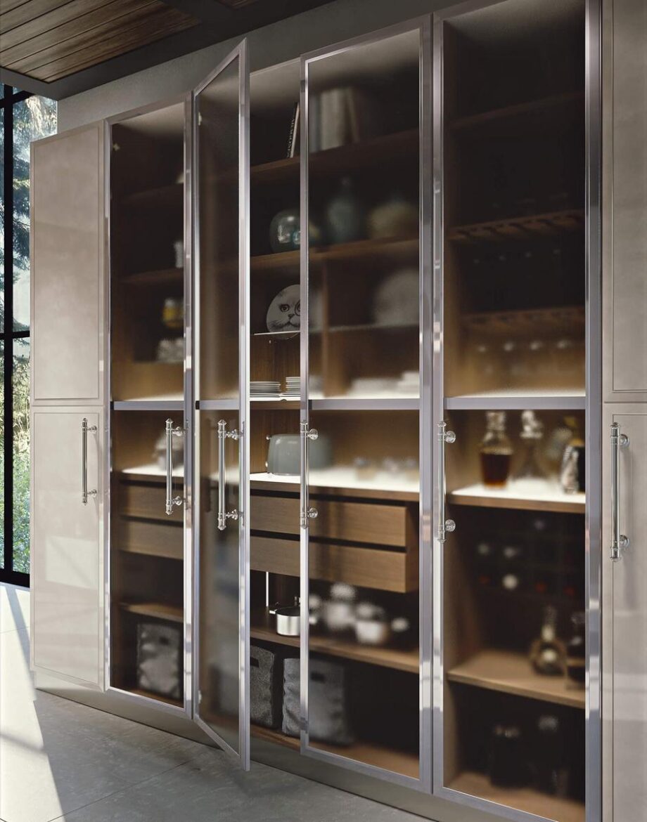 Essenza Supernatural Pearl And Walnut кухня Martini Interiors