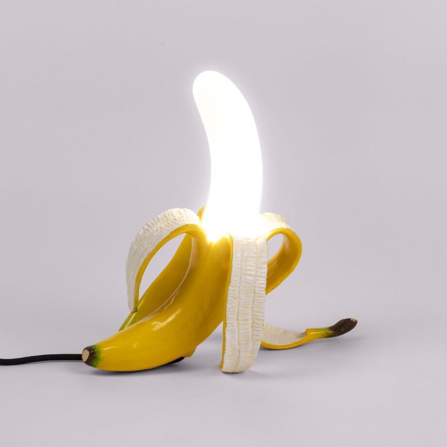 Banana Lamp Yellow Louie настольная лампа Seletti
