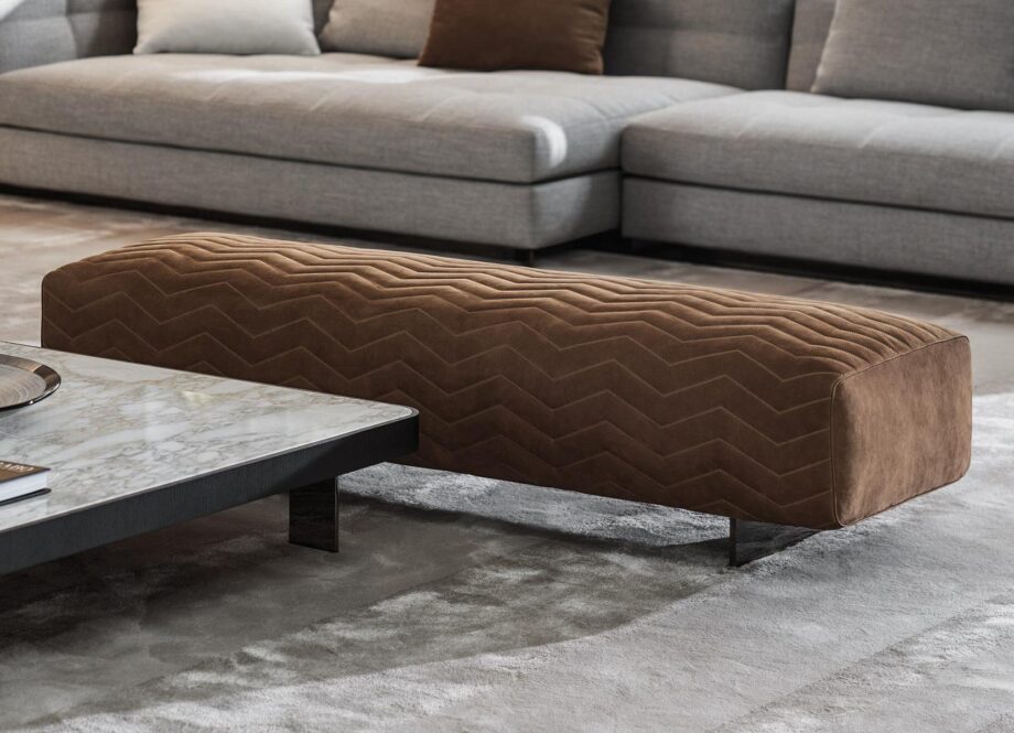 Quincy Chevron пуф Minotti