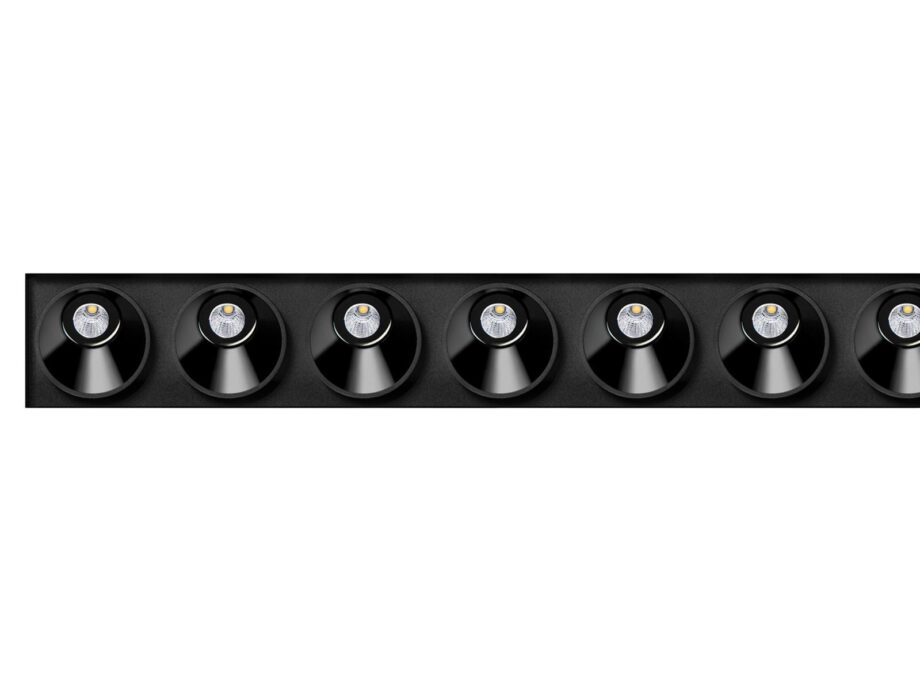 Black Foster Asymmetric Trimless 15 спот Arkoslight