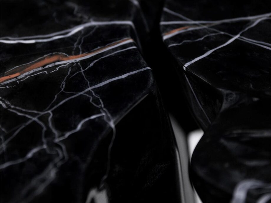 Monochrome Faux Marble консоль Boca Do Lobo