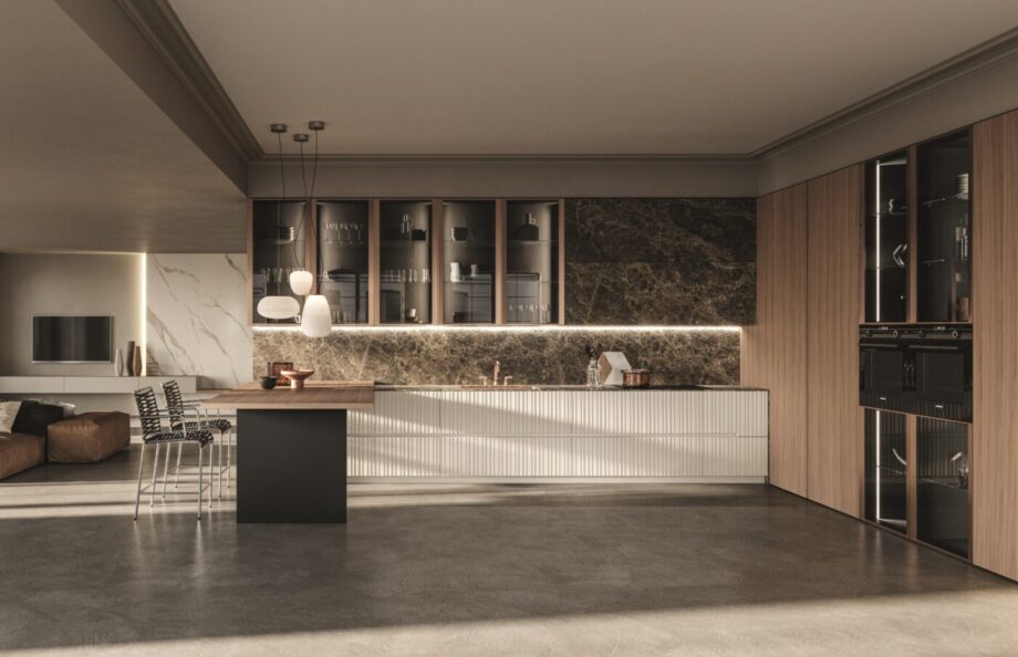 Pure Glam кухня Aster Cucine