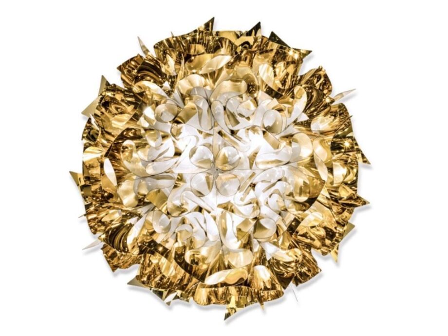 Veli Large Gold настенный светильник Slamp