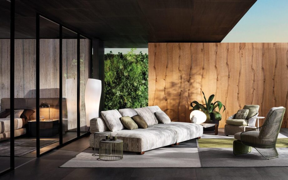 Florida уличный диван Minotti