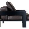 Alison Black Lac. Armchair