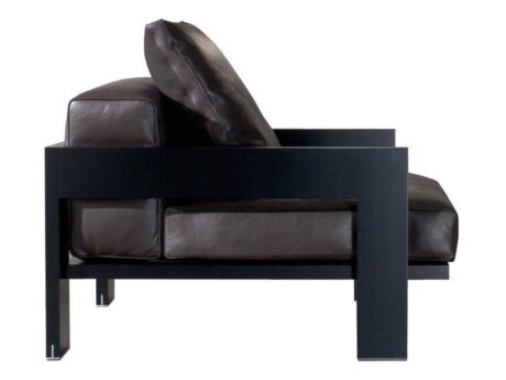 Alison Black Lac. Armchair