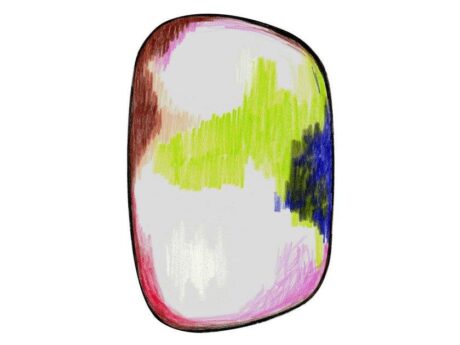 Scribble Green Blue Pink