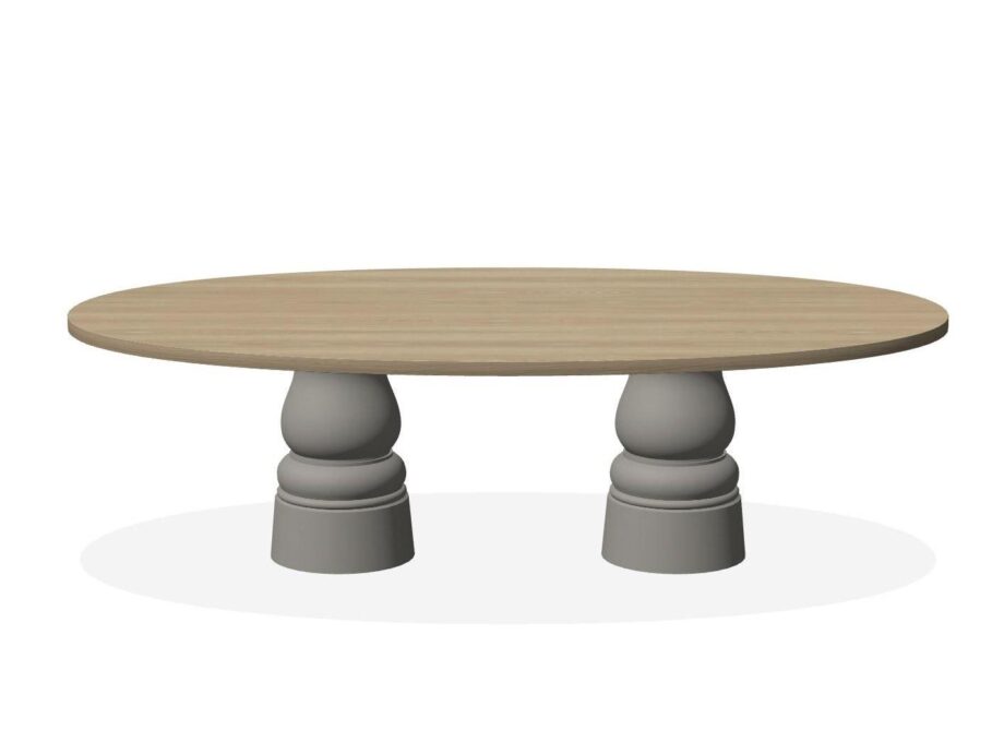 Container New Antiques Oval 260 стол Moooi