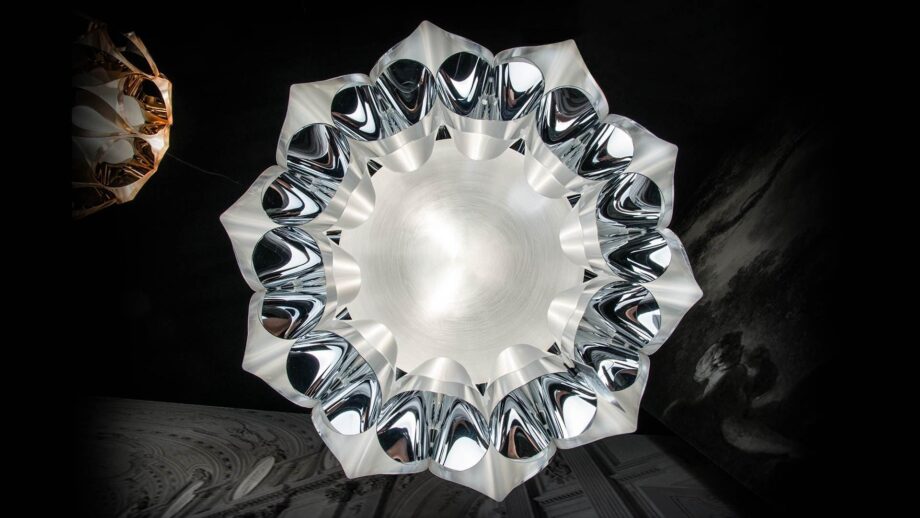 Flora Medium Silver подвесной светильник Slamp