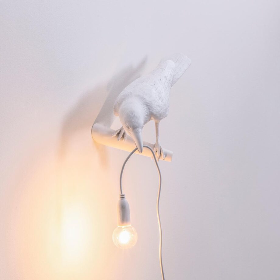 Bird Lamp Looking Left/right настенный светильник Seletti