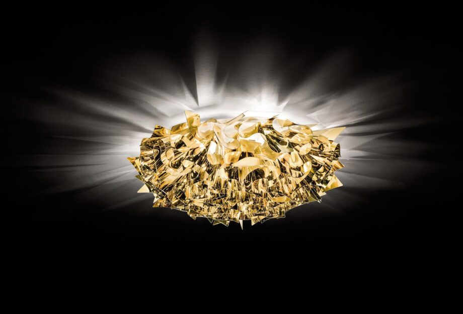 Veli Large Gold настенный светильник Slamp