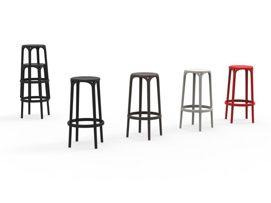 Brooklyn уличный барный стул Vondom