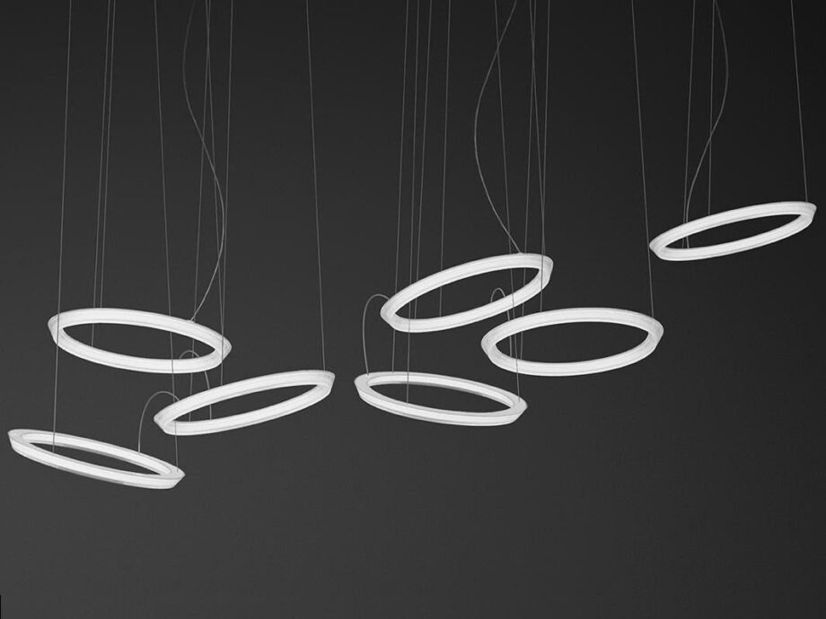 Halo Circular подвесной светильник Vibia