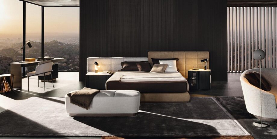 Lawrence кровать Minotti