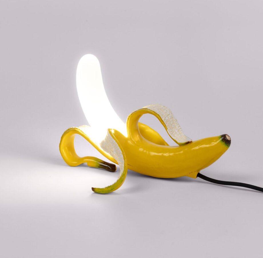 Banana Lamp Yellow Huey настольная лампа Seletti