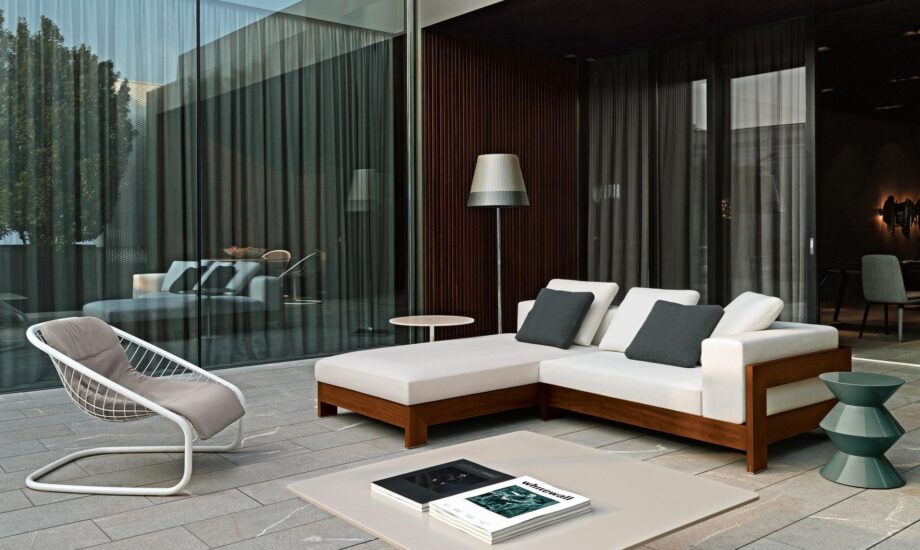 Alison Iroko Outdoor уличный диван Minotti