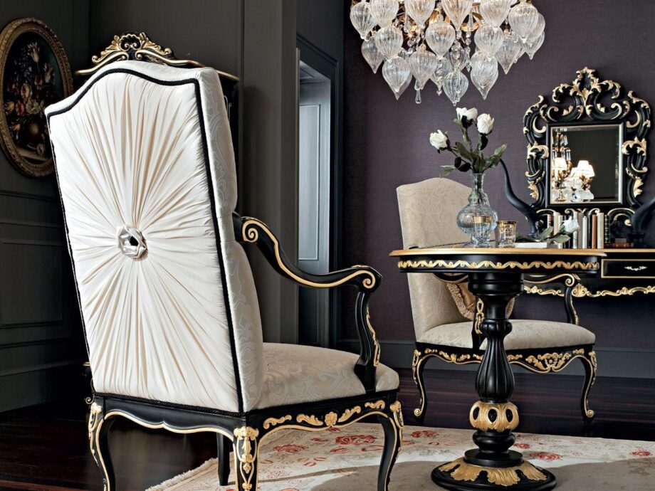 12434 небольшое кресло Modenese Gastone