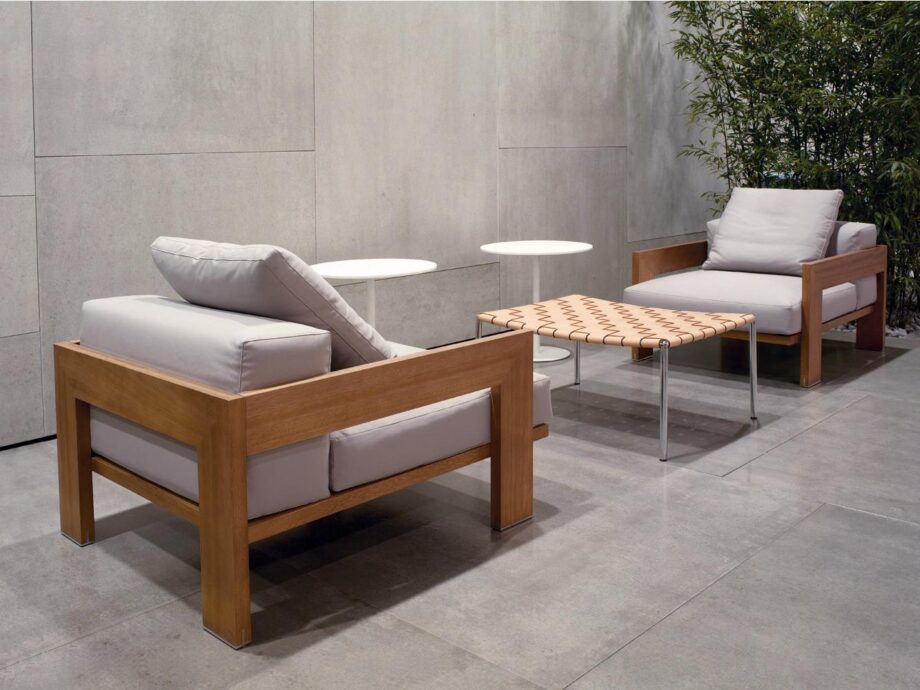 Alison Iroko Armchair Indoor уличное кресло Minotti