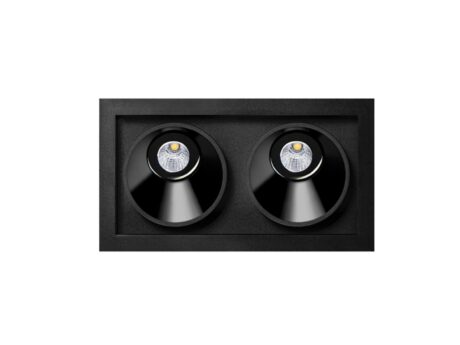 Black Foster Asymmetric Recessed 2