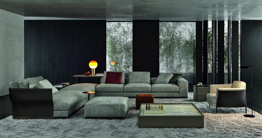 West Saddle Hide диван Minotti