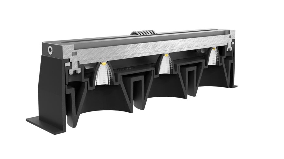 Black Foster Recessed 1 спот Arkoslight