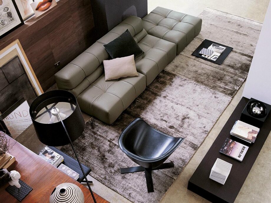 Tufty Time Leather диван Bb Italia