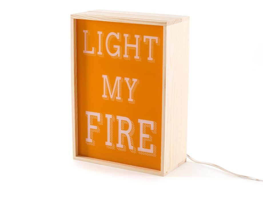 Light My Fire настольная лампа Seletti