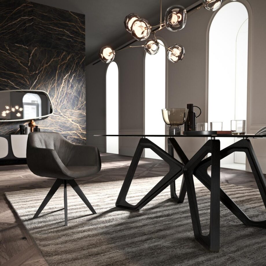 Golden Wood зеркало Ozzio Italia