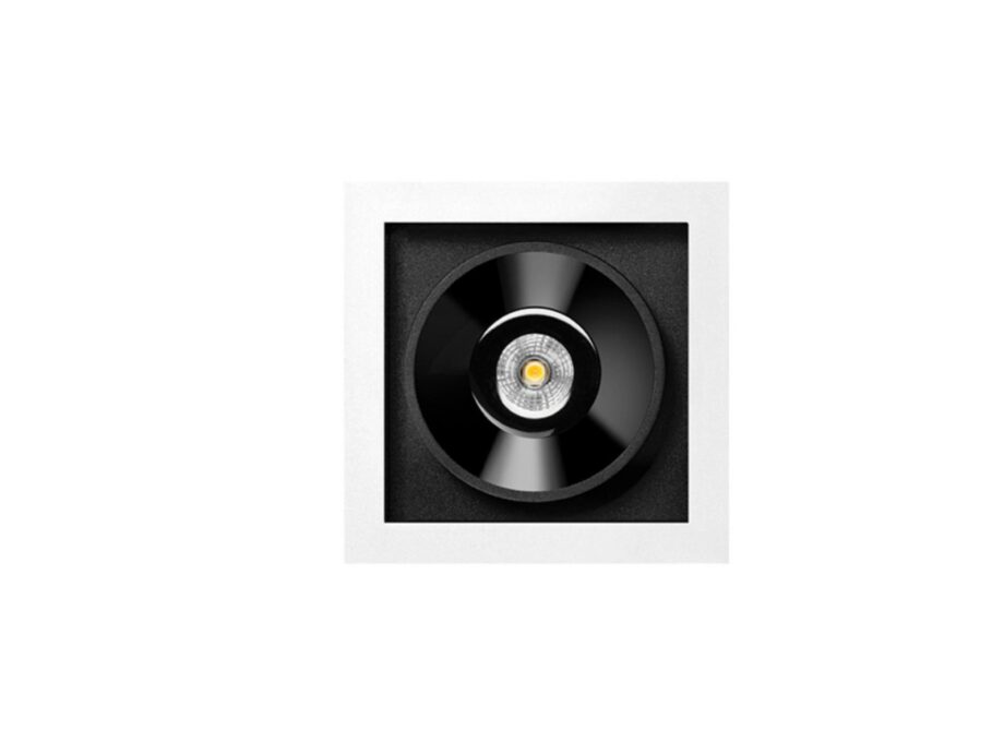 Black Foster Recessed 1 спот Arkoslight