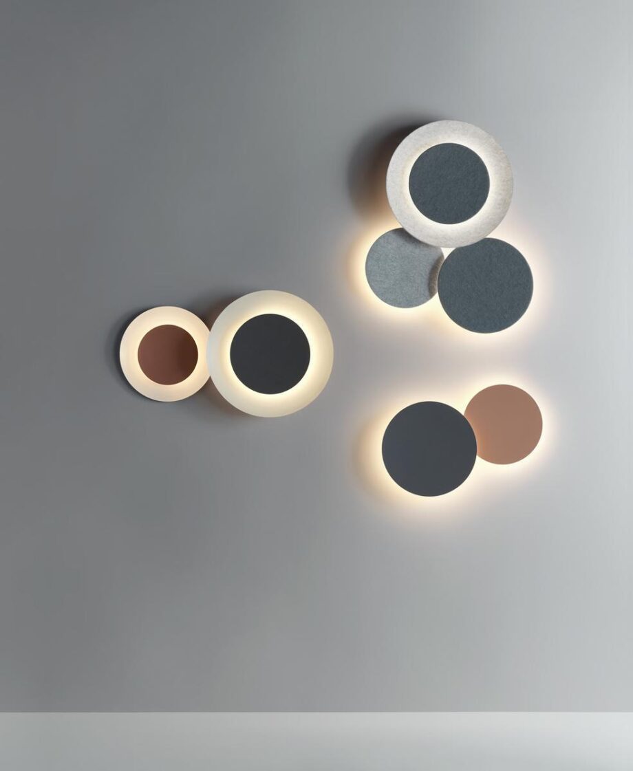 Puck Wall Art Triple настенный светильник Vibia