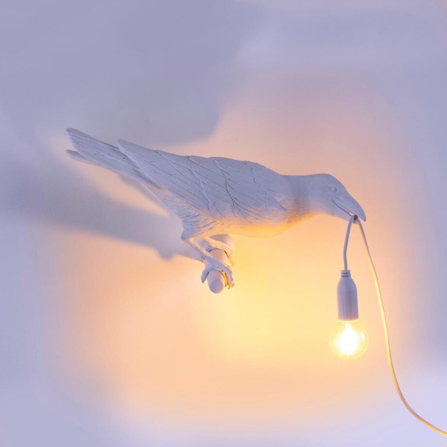 Bird Lamp Looking Left/right настенный светильник Seletti