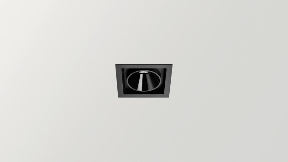 Black Foster Recessed 1 спот Arkoslight